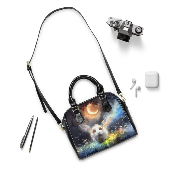Moonlit Cavy Spirit Shoulder Handbag