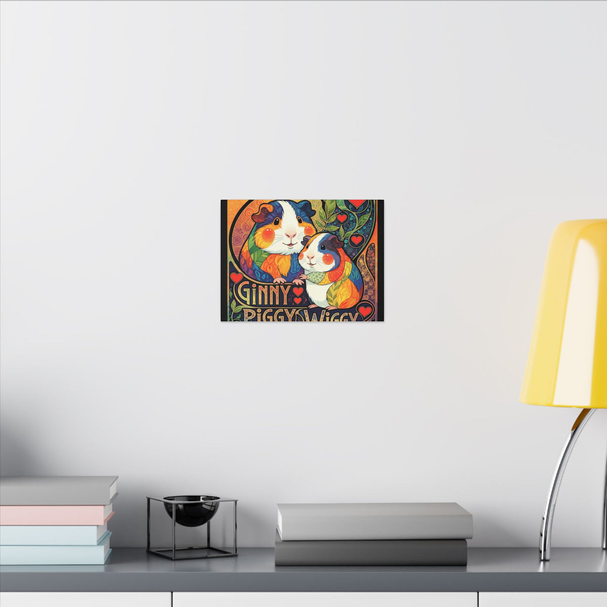 Ginny Piggy Wiggy Canvas