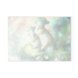 Piggy Chefs Guinea Pig Glass Cutting Board