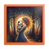 Woodland Grace Guinea Pig Framed Art Print – image 2
