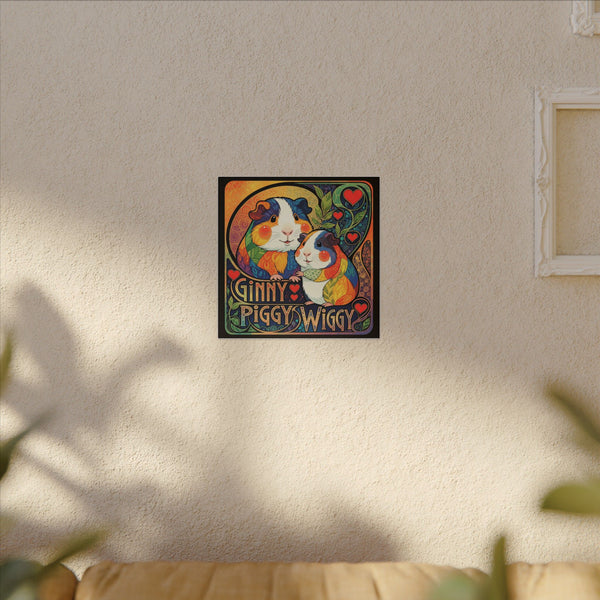 Ginny Piggy Wiggy Canvas