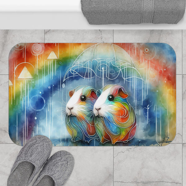 Sacred Rain Guinea Pig Bath Mat