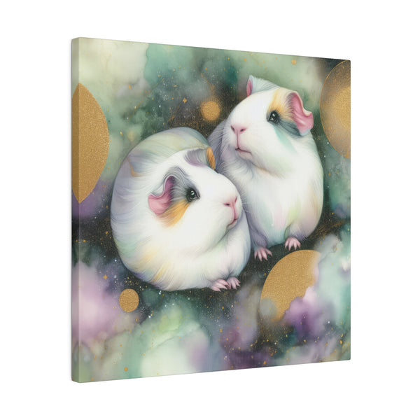 Precious Pig-appeal on Stretched Canvas