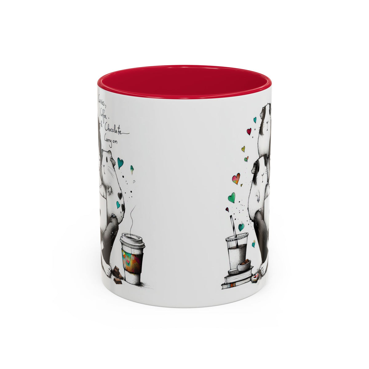 Guinea Pig Mug - Cavies, Coffee & Chocolate Carry On