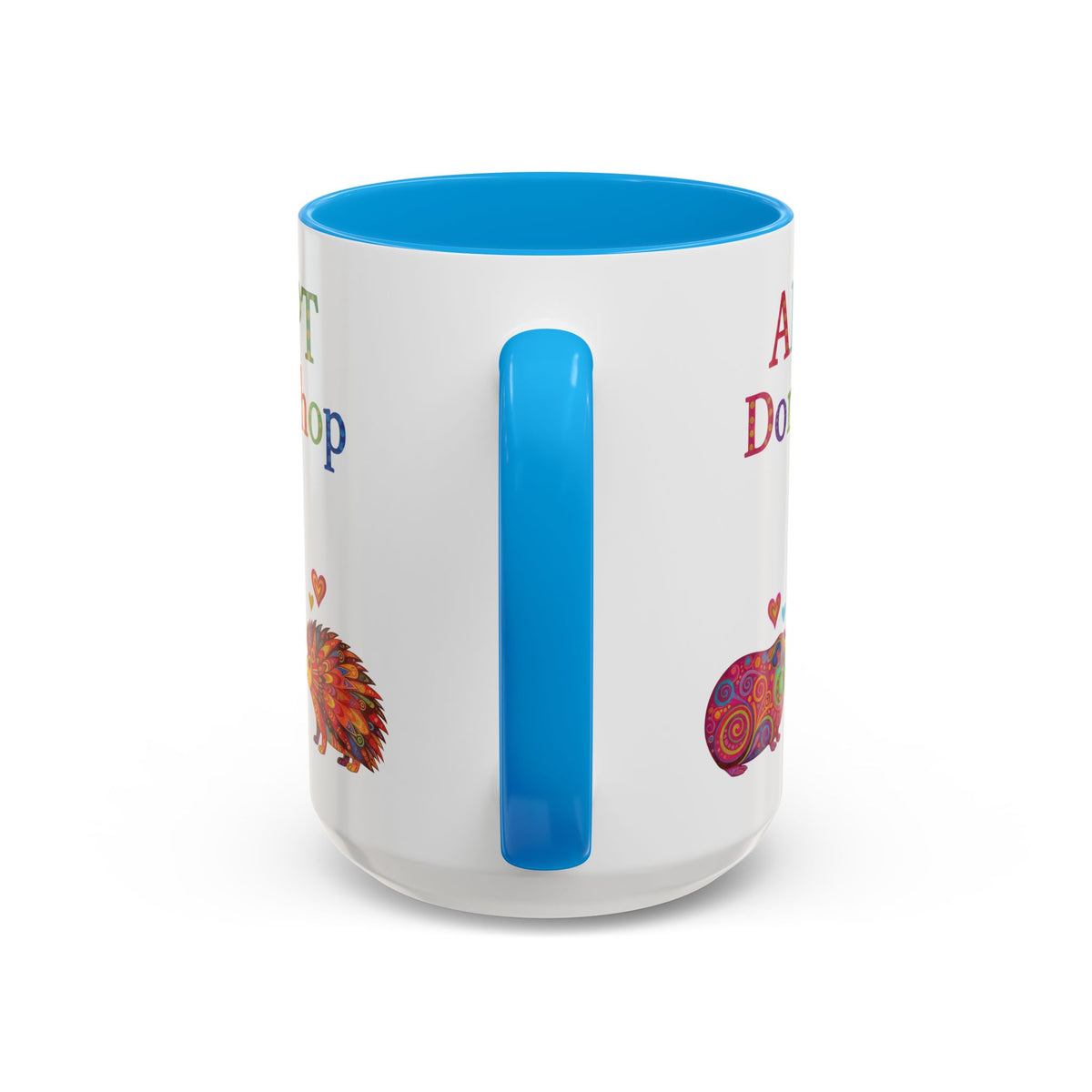 Guinea Pig Mug - Adopt Don't Shop - Boho