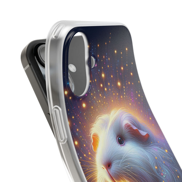 Starlight Wheek Guinea Pig Flexi Phone Case