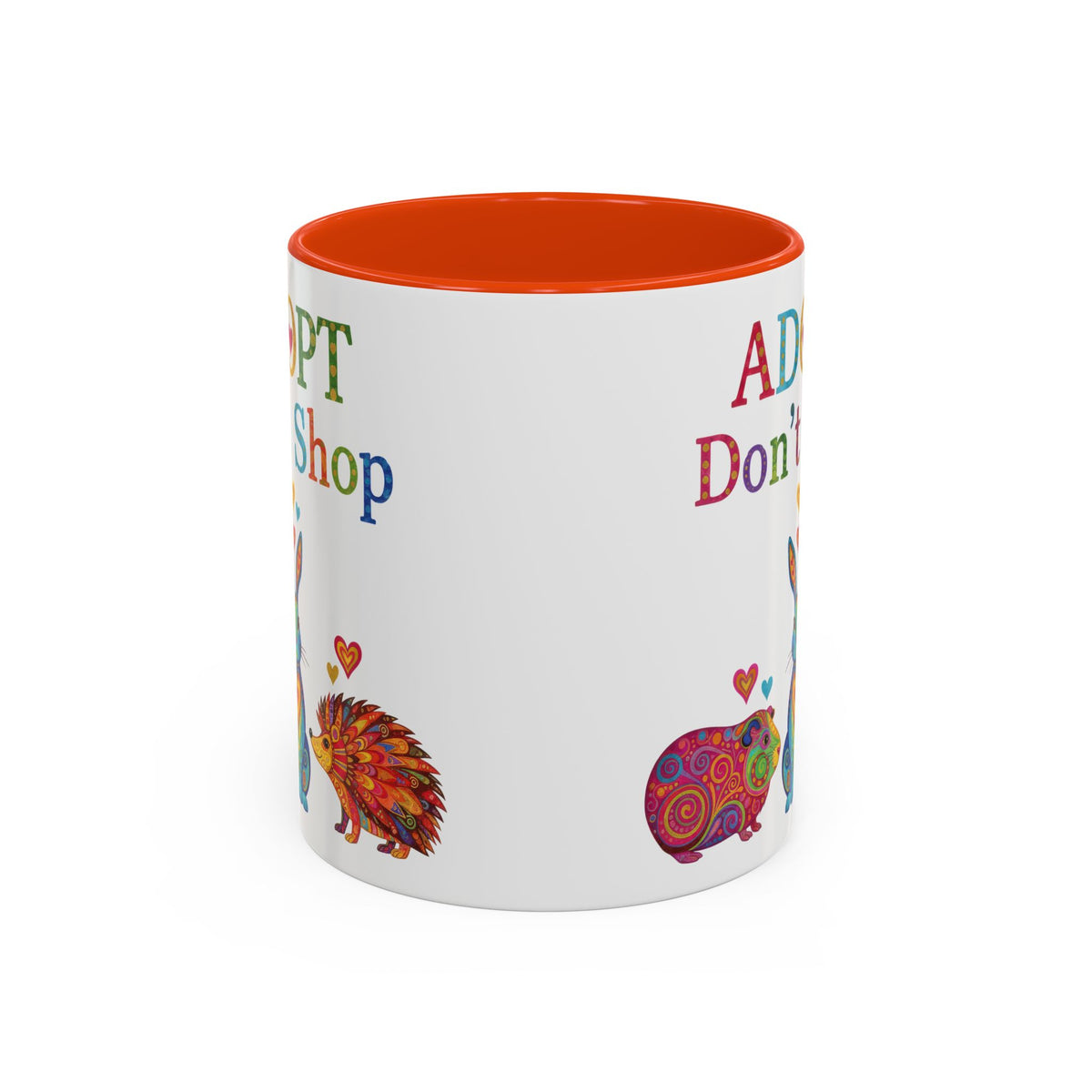Guinea Pig Mug - Adopt Don't Shop - Boho