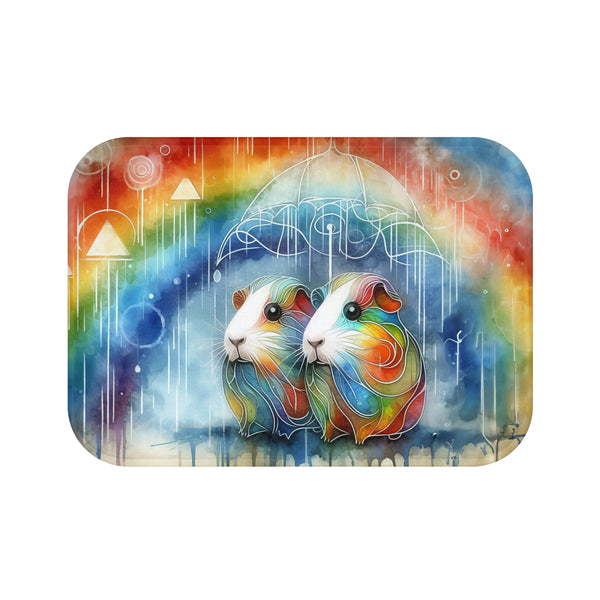 Sacred Rain Guinea Pig Bath Mat