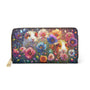 Wild Cavy Bouquet Zippered Wallet