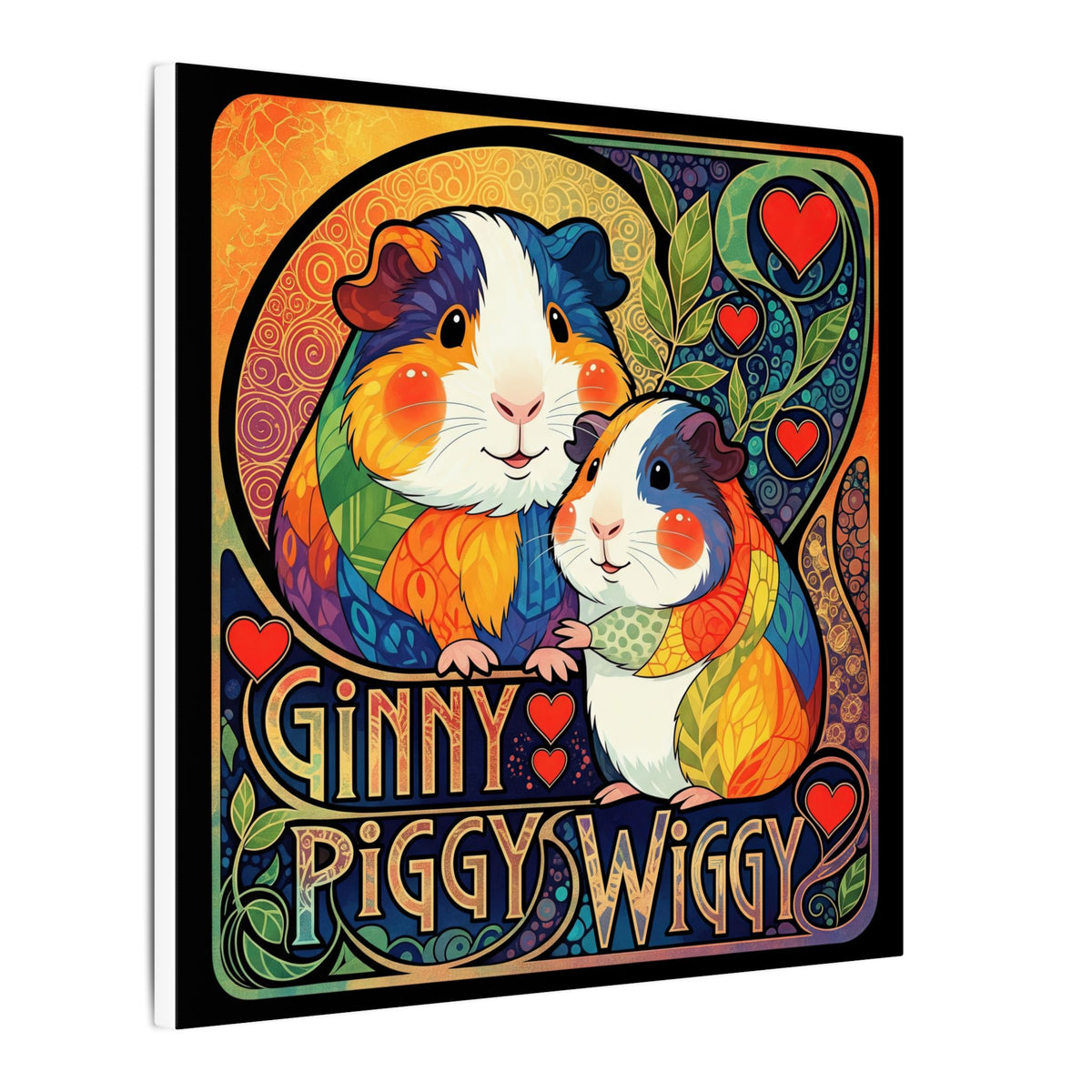 Ginny Piggy Wiggy Canvas