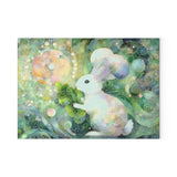Munching Bunny Chef Rabbit Glass Cutting Board – image 3