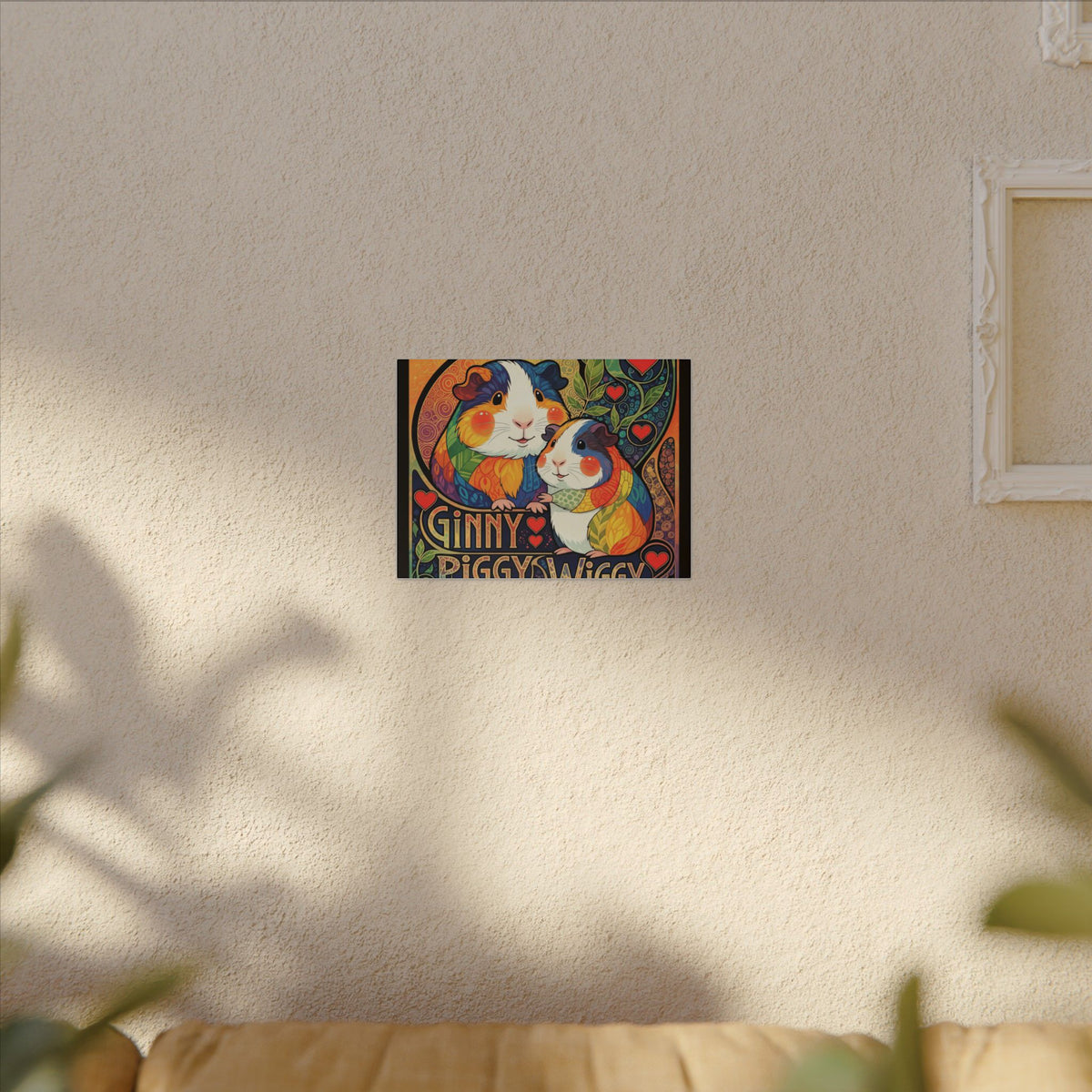 Ginny Piggy Wiggy Canvas