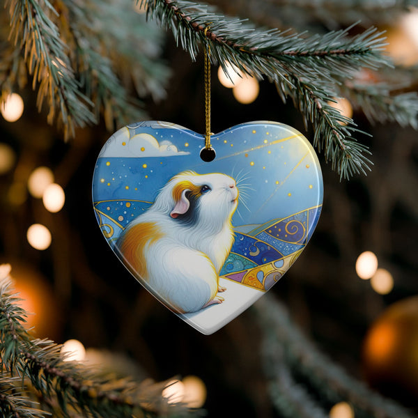 Winter Soltice Guinea Pig Ornament