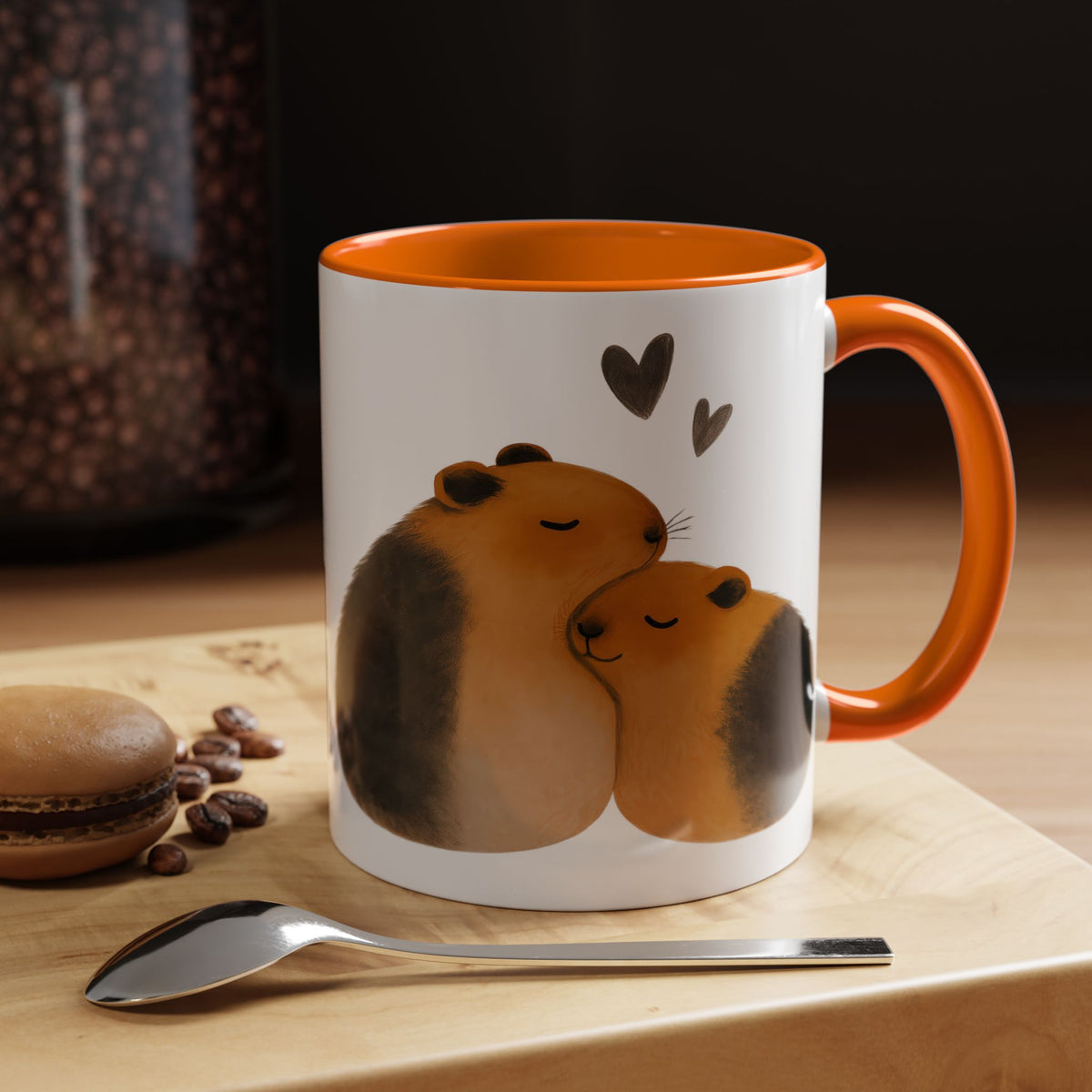 Cuddling Cavies Guinea Pig Mug