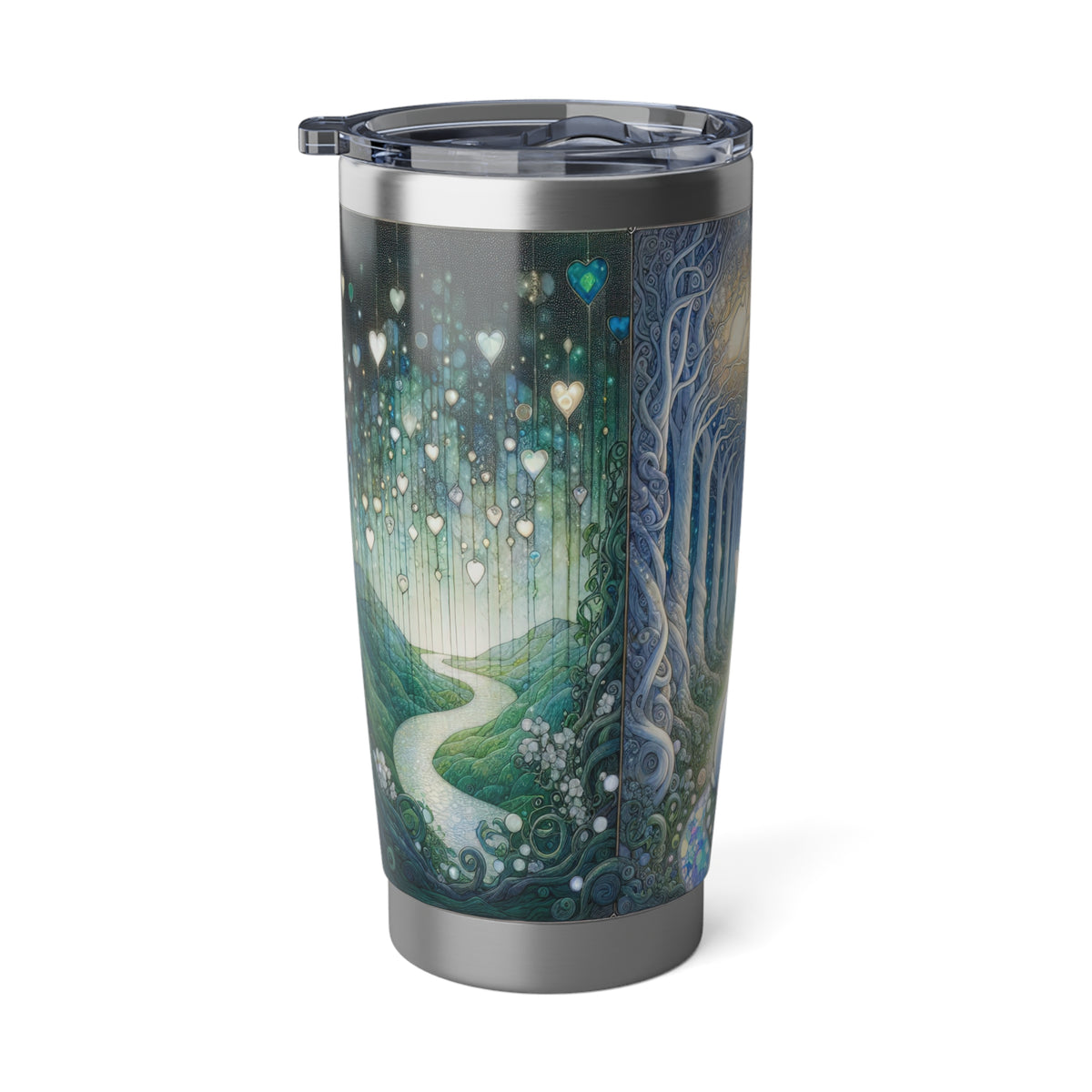 Enchanted Bunny Love Trail Chrome Tumbler