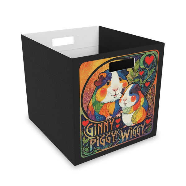 Ginny Piggy Wiggy Proud Fabric Storage Bin