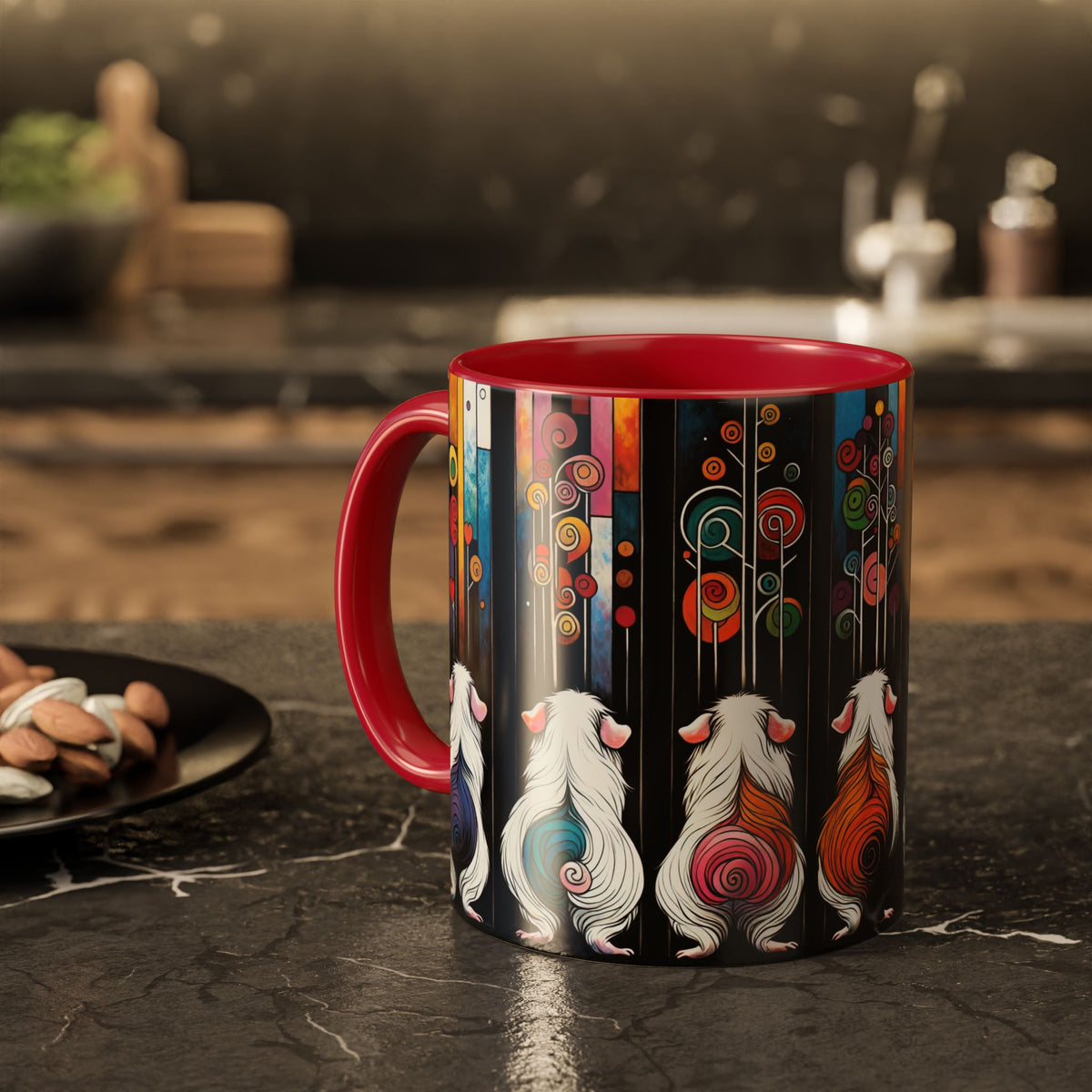 Piggy Butt Lineup - Guinea Pig Mug