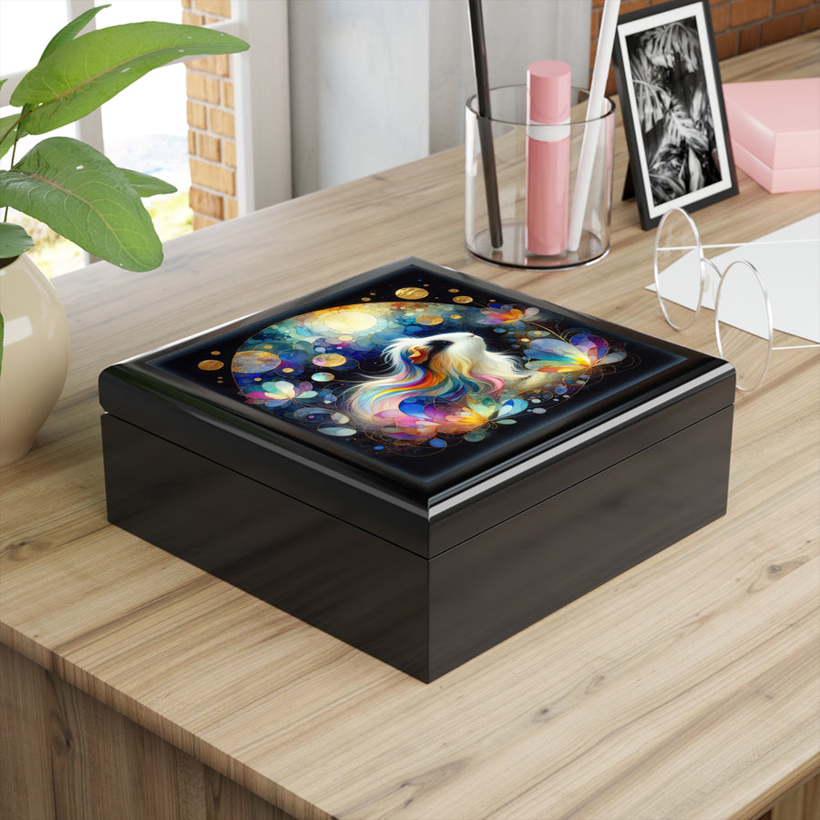 Moon Dance Guinea Pig Jewelry Box