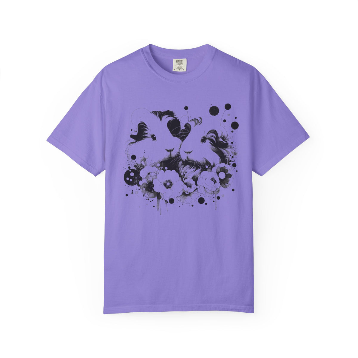 Black Opal Piggies Guinea Pig Tee