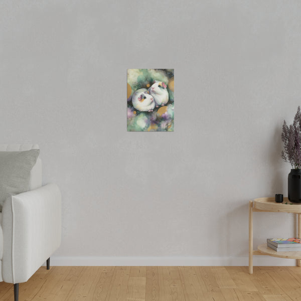 Precious Pig-appeal on Stretched Canvas