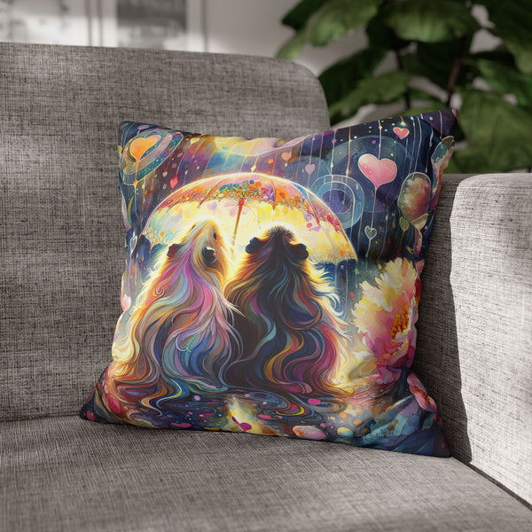 Enchanted Umbrella Guinea Pig Pillowcase