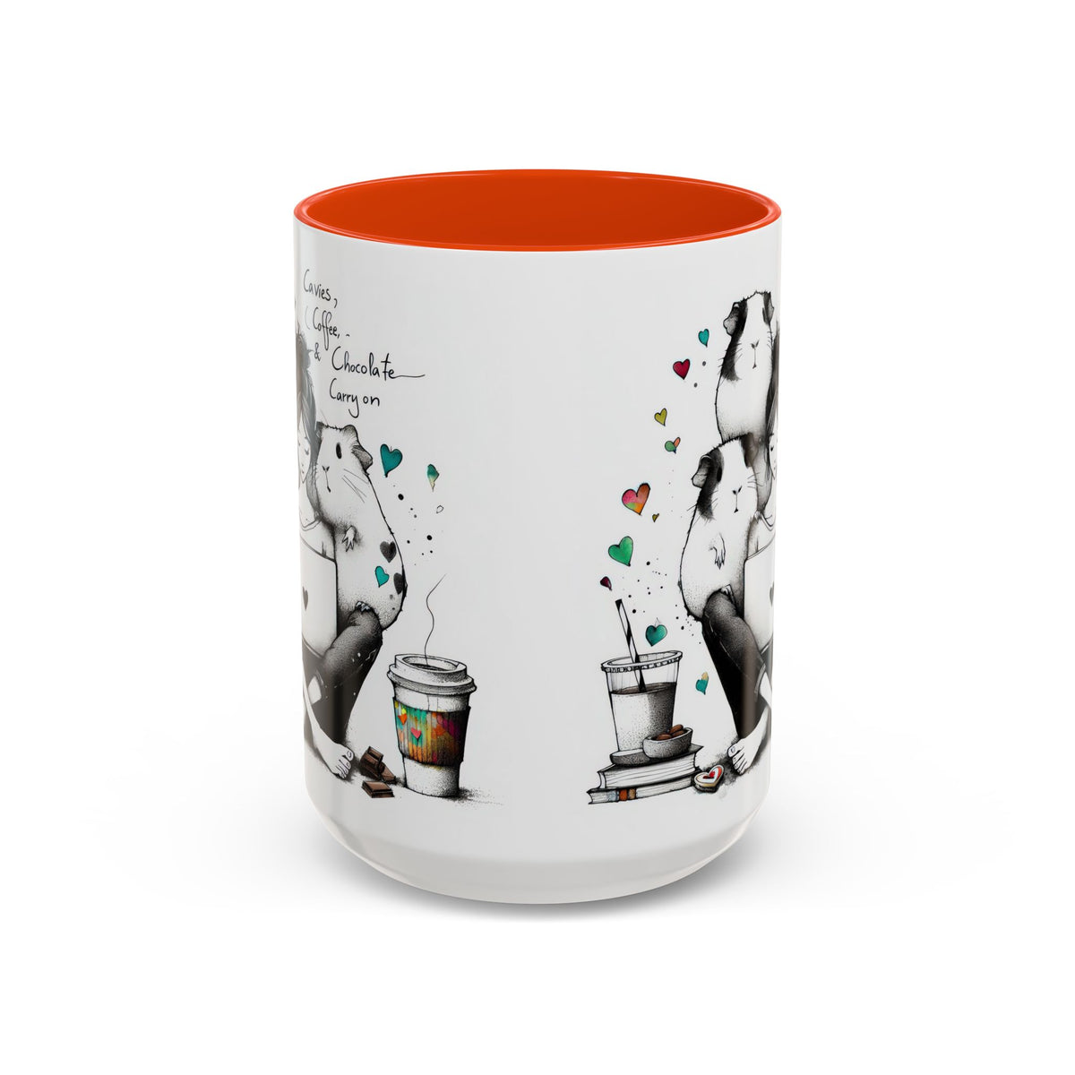 Guinea Pig Mug - Cavies, Coffee & Chocolate Carry On