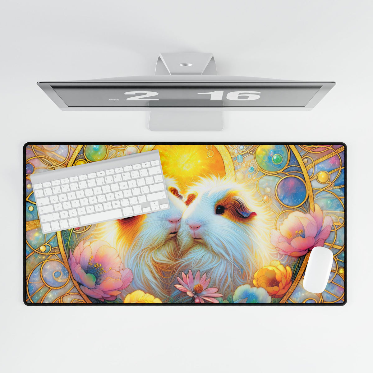 Sunburst Piggy Desk Mats