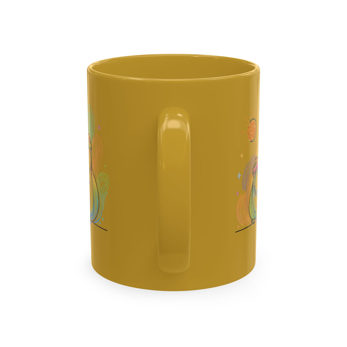 Personalized 'Teresa's Piggy Day' Ceramic Mug - Whimsical Guinea Pig Gift