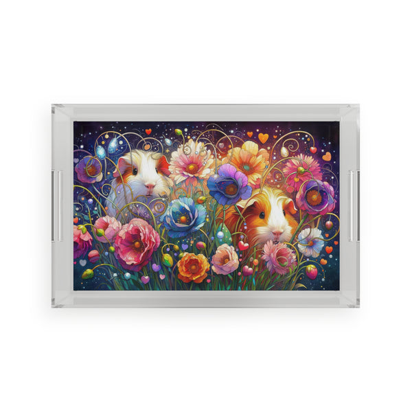 Wild Cavy Bouquet Guinea Pig Tray