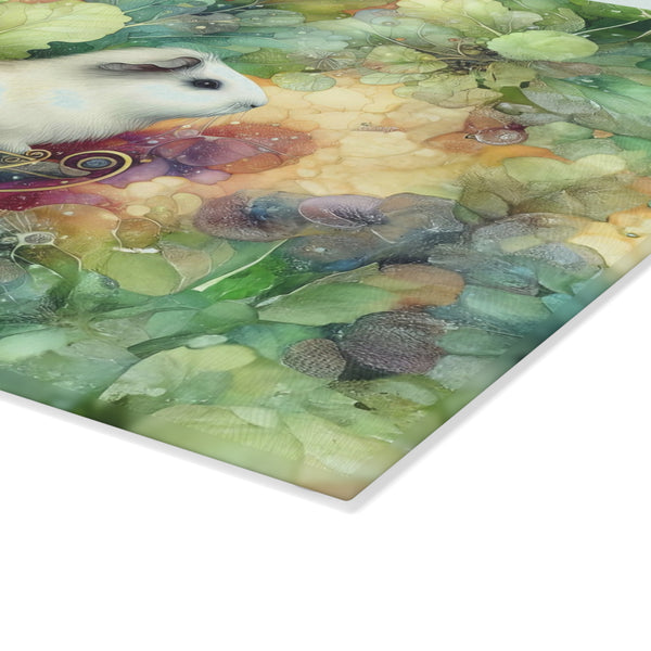 Royal Piggy Greens Glass Cutting Board