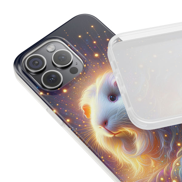 Starlight Wheek Guinea Pig Flexi Phone Case