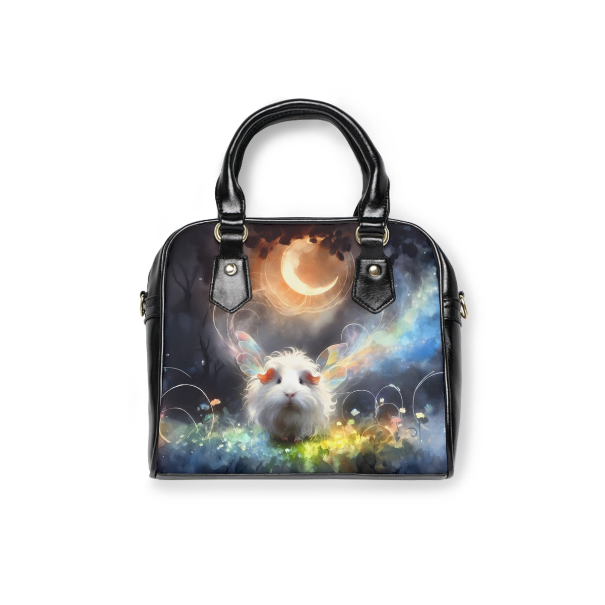 Moonlit Cavy Spirit Shoulder Handbag