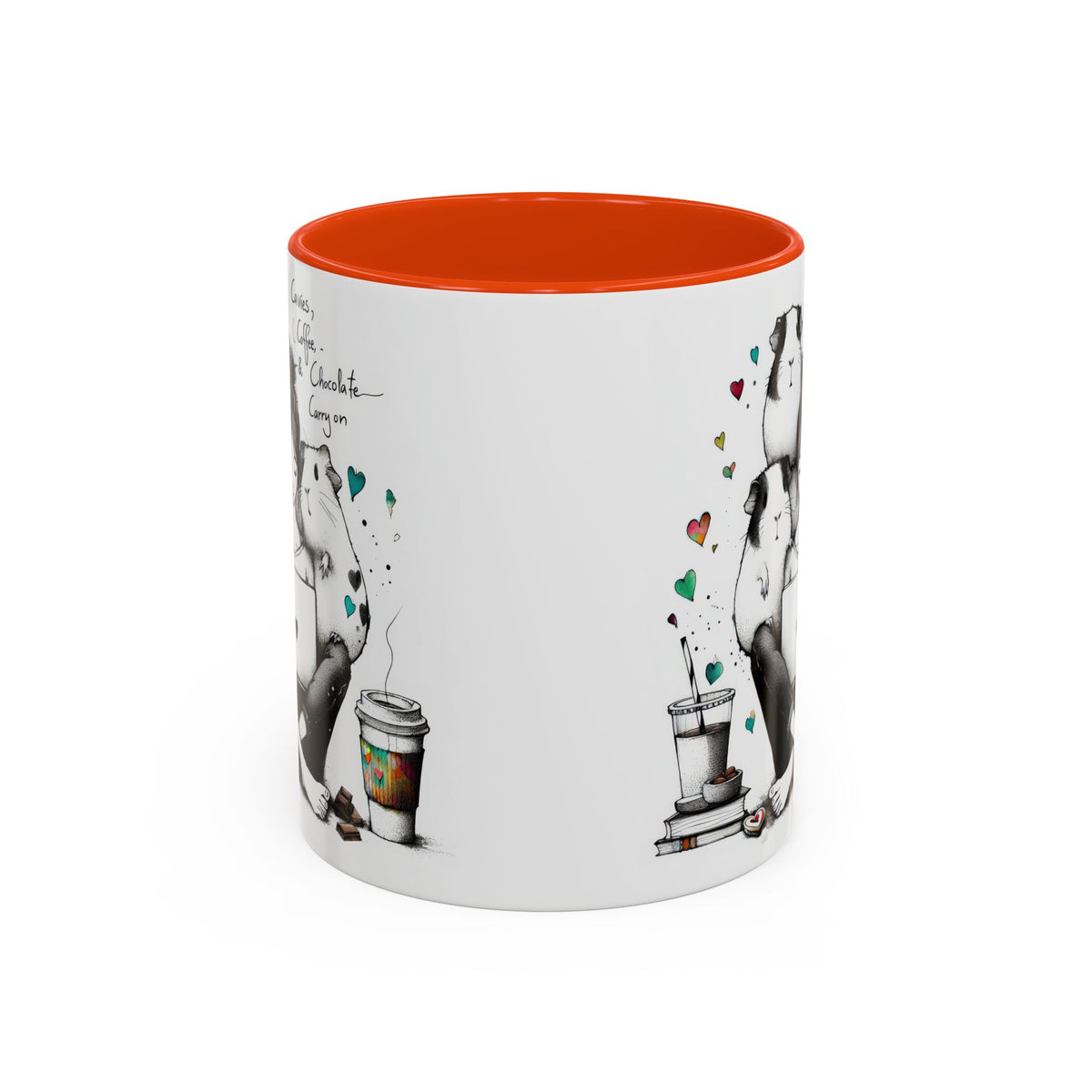 Guinea Pig Mug - Cavies, Coffee & Chocolate Carry On