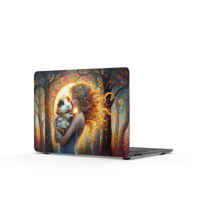 Woodland Grace Guinea Pig Macbook Case