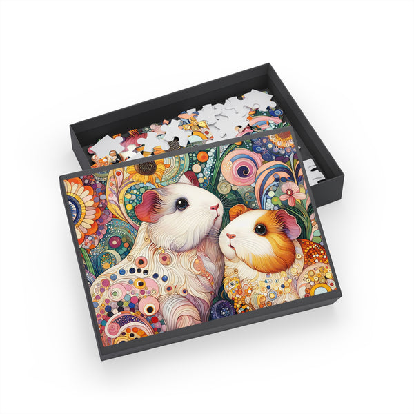 Pop Paisley Piggy Puzzle (96, 252, 500, 1000-Piece)