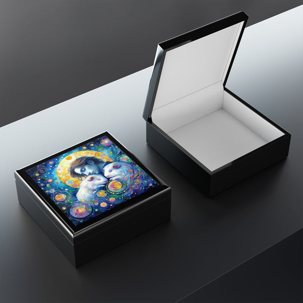 The Dreamer and the Cavies Guinea Pig Jewelry Box