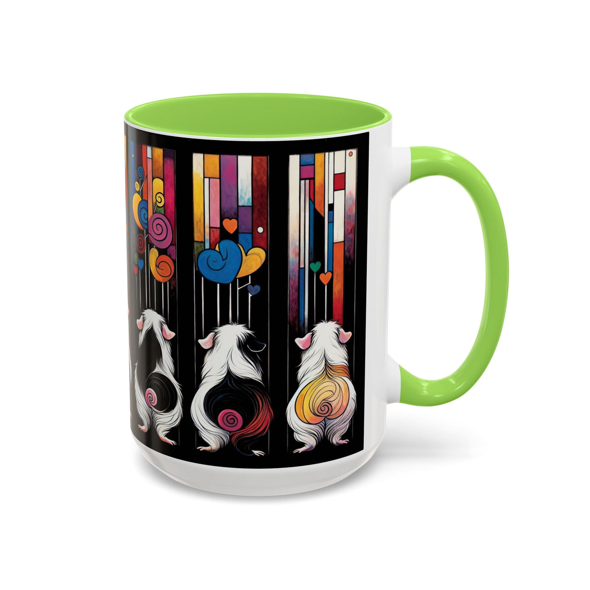 Piggy Butt Lineup - Guinea Pig Mug