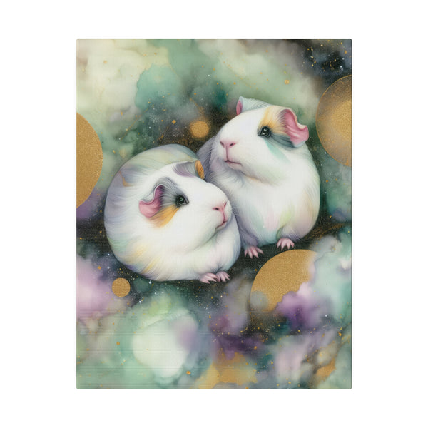 Precious Pig-appeal on Stretched Canvas