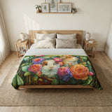 Rich Floral Guinea Pig Duvet Cover – image 8