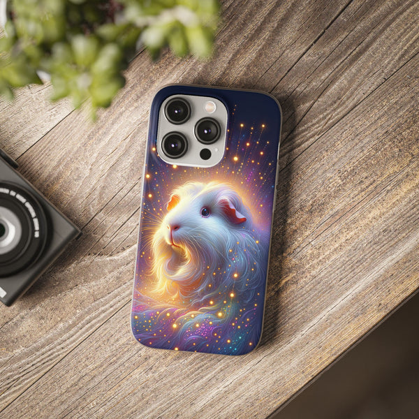 Starlight Wheek Guinea Pig Flexi Phone Case