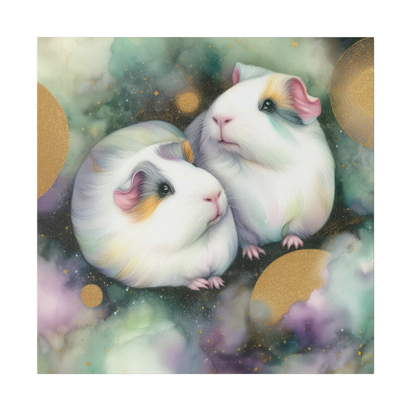 Precious Pig-appeal on Stretched Canvas