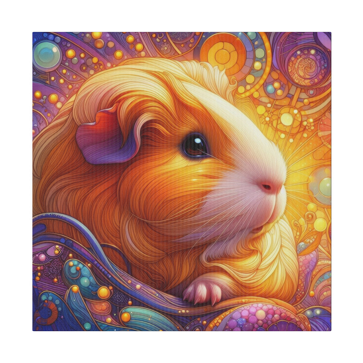 Golden Piggy Canvas