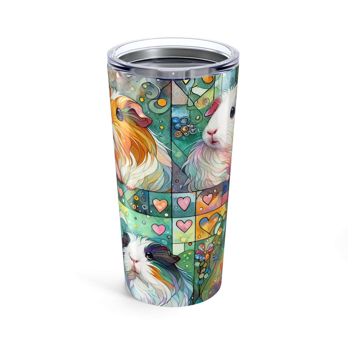 Perky Piggy Pattern Tumbler