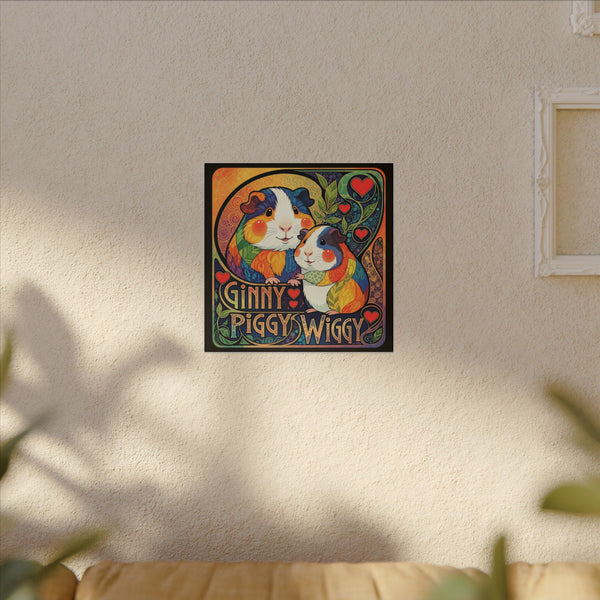 Ginny Piggy Wiggy Canvas