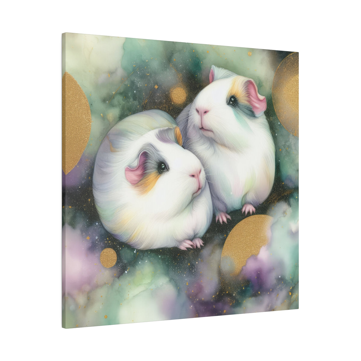 Precious Pig-appeal on Stretched Canvas