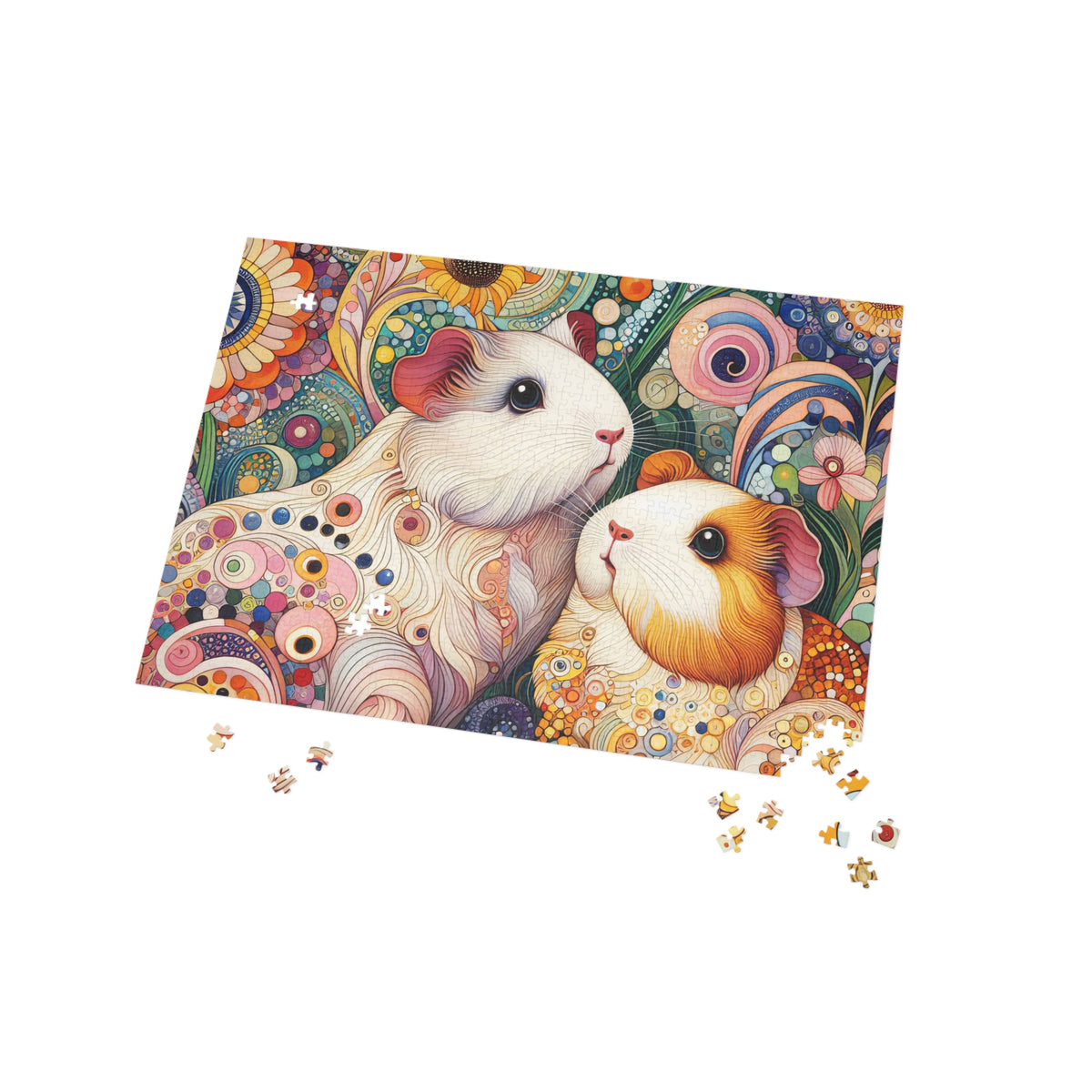 Pop Paisley Piggy Puzzle (96, 252, 500, 1000-Piece)