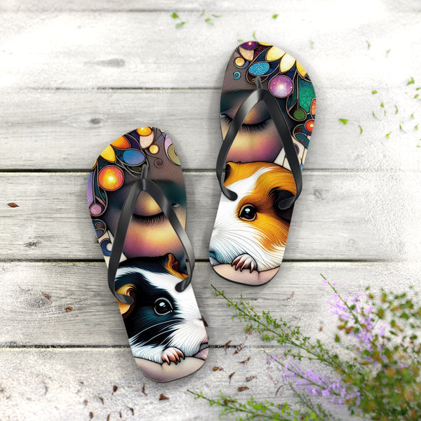 Tropical Piggy Flipflops