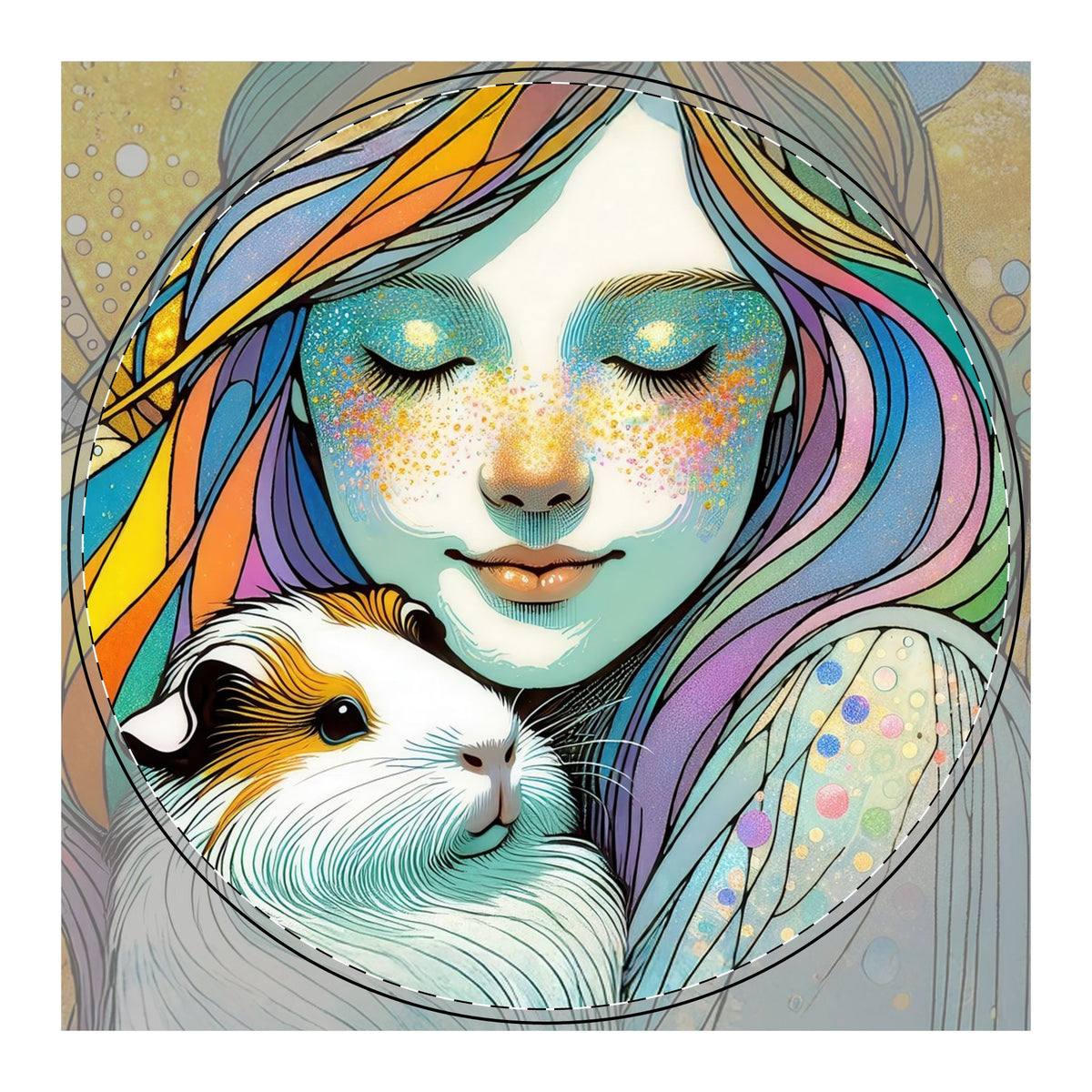 PU Leather Mouse Mat