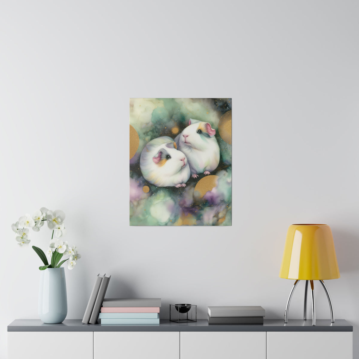 Precious Pig-appeal on Stretched Canvas