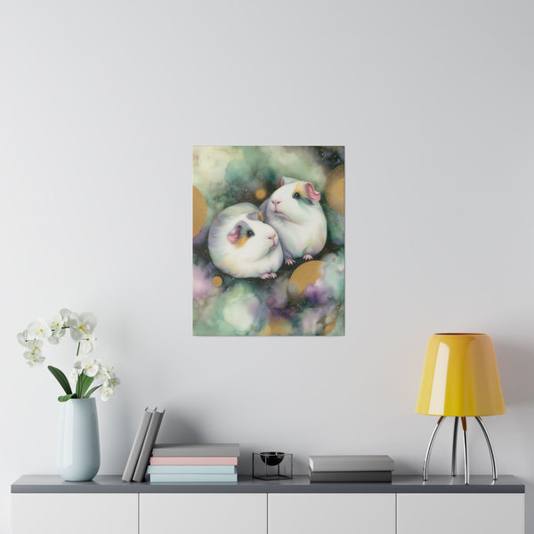 Precious Pig-appeal on Stretched Canvas